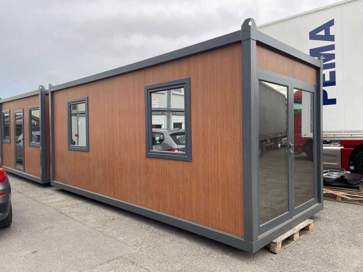 Container Ufficio 6m Design | Vetri Specchiati & Isolato - BRUSATO ...