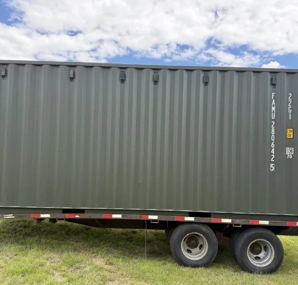 Container Marittimo 20 Piedi Standard (Nuovo) – Verde Marino (Acciaio Corten & Pavimento 27mm)