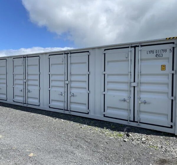 Container Marittimo 40 Piedi Side Door – Configurazione 2 o 4 Porte Laterali (Nuovo/Usato)