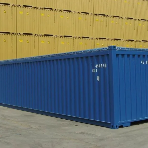 Container 40 Piedi Open Top Nuovo – Tetto Apribile per Carico con Gru (Telone Incluso)