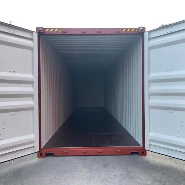 Container Marittimo 40 Piedi High Cube – Rosso (Nuovo Primo Viaggio - Altezza Extra)