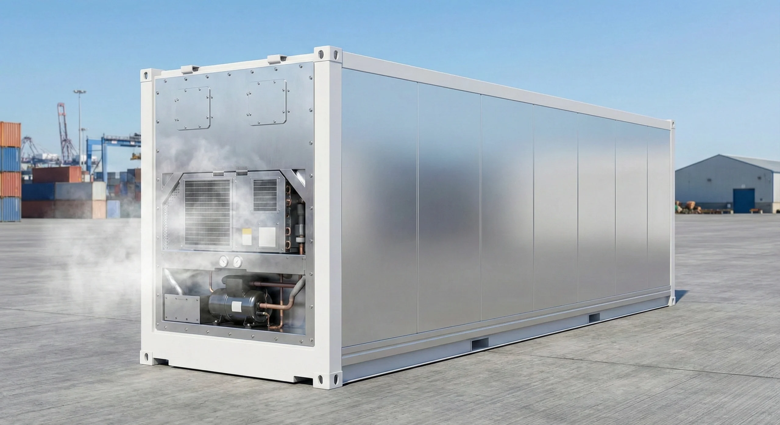 Container Super Freezer Pharma