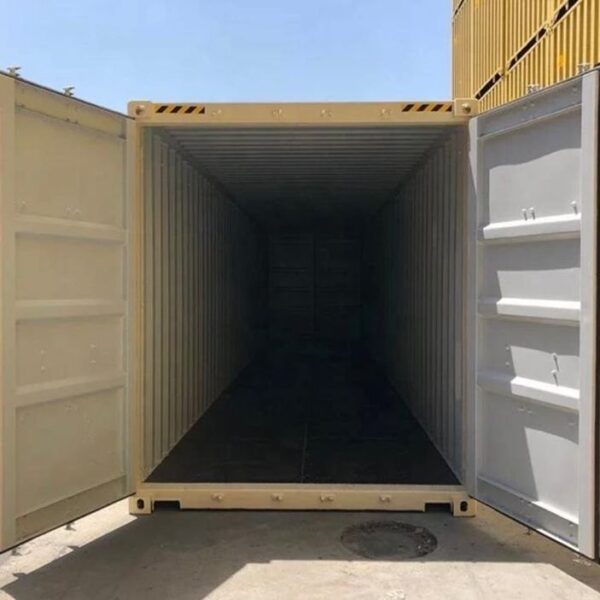 Container 40 Piedi High Cube "Classe A" – Beige (Usato Selezionato / Ricondizionato)